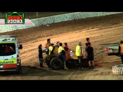 Wingless Sprints - Heat 1 - Macs Speedway - 06.09.13