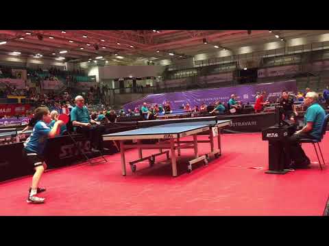 Falconnier (SUI) vs Madesis (GRE) Table Tennis EYC 2019 Ostrava 1./5