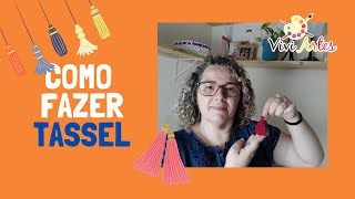 Como fazer TASSEL de linha| PASSO A PASSO | FCIL #costuracriativaparainiciantes