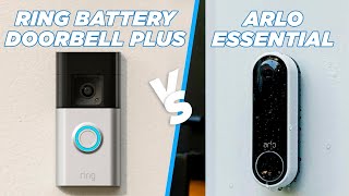 Ring Battery Doorbell Plus vs Arlo Essential video Doorbell