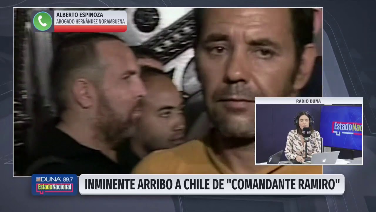 Estado Nacional en Duna: Abogado de Hernández Norambuena se refiere a la extradición del exfrentista