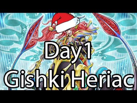 GIshki Hieratic - 12 Days of Christmas - Day 1 - Yugioh Deck Profile 12-13-12