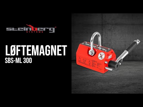 Produktvideo - Løftemagnet - 300 kg