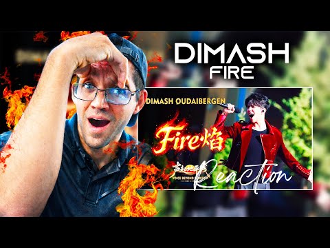 OH, HOW I'VE MISSED YOU... Dimash Qudaibergen - FIRE (Live at Voice Beyond Horizon) (REACTION!!)