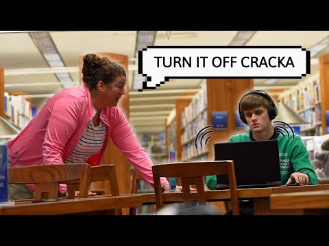 Inappropriate Christmas Songs In The Library