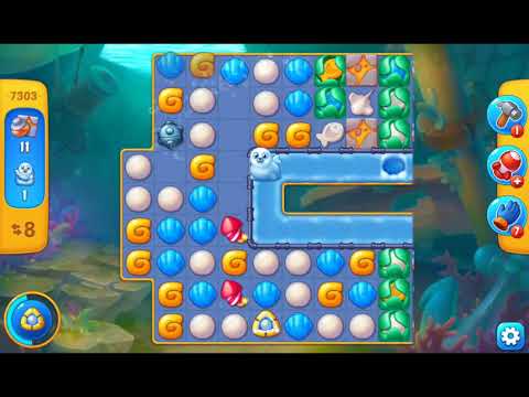 Fishdom 2021 - Level 7303   #playrix #fishdom #gaming