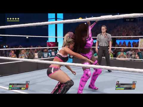 WWE 2K22 Gameplay - Alexa Bliss vs. Naomi - 30 Minutes Submission Match