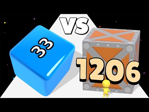 PUSH HARDER /vs MARBLE RUN 3D ∞ Satisfying ASMR Gameplay Android iOS • Runner Math Games