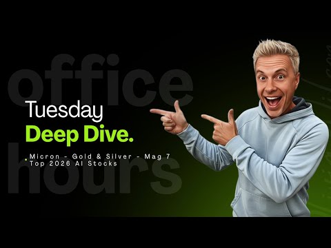 Tuesday Deep Dives - With Office Hours - $MU $APP $CRWD $DIS $XOM $MSFT $AMZN and much more