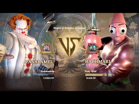 [SCVI] Feremuntrus (Zasalamel) vs. Party Wolf (Haohmaru) [Ranked Match]