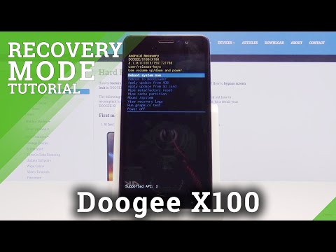 How to Enter Recovery Mode in Doogee X100 – Hidden Recovery Menu