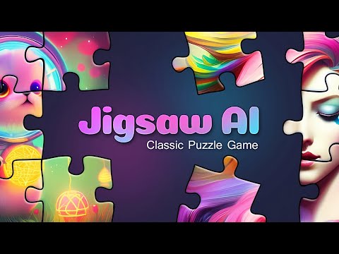 Jigsaw AI: classic puzzle game Video