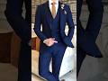 which tie to wear with blue suit|tie for blue suit🌿#youtubeshorts #mensuits #mensfashion #wedding