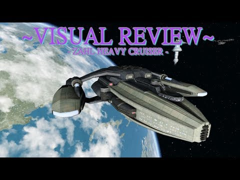 Star Trek Online | STARSHIP VISUAL REVIEW | ZAHL HEAVY CRUISER