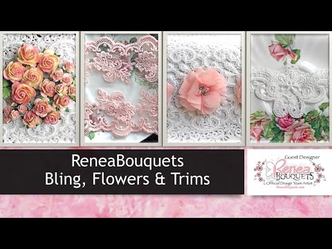 ReneaBouquets Bling, Flowers & Trims Craft Haul