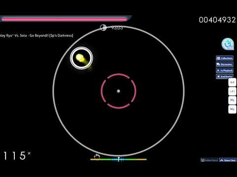 Ryu* Vs. Sota - Go Beyond!! [Sp's Darkness] +DT 95.69%