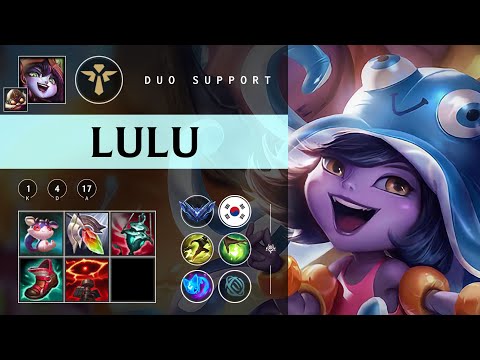 Lulu Support vs Nautilus - KR Diamond Patch 25.22