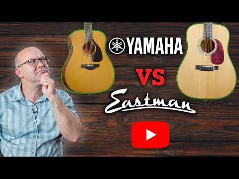 Eastman E6D-TC vs. Yamaha FGX3 Red Label: Showdown of the Chinese Imports | Blind Comparison!