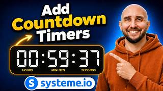 Systeme.io Countdown Timer Tutorial | Add Scarcity & Urgency To Your Offers