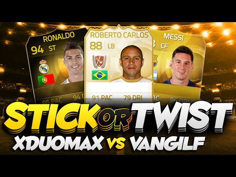 FIFA 15 PACK OPENING - STICK OR TWIST - vs xDuoMax - IF Silva Vidal & Pedro hunt