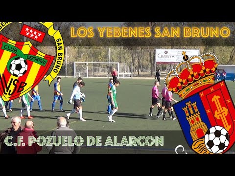 Jornada 14 TEMPORADA 1718 LOS YEBENES SAN BRUNO - CF POZUELO