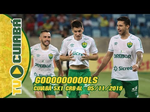 Cuiabá 5 x 1 CRB - Campeonato Brasileiro Série B...