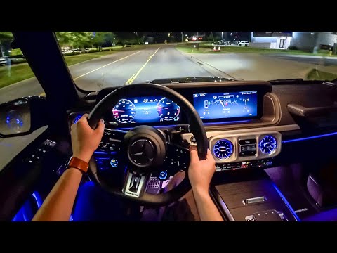 Thumbnail for 2025 Mercedes-AMG G63 - POV Night Drive (Binaural Audio) by Mercedes-AMG, GAZ, SEAT, Car