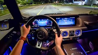 [WR Magazine] 2025 Mercedes-AMG G63 - POV Night Drive (Binaural Audio)