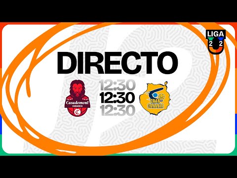 EN DIRECTO, CASADEMONT ZARAGOZA vs. CB GRAN CANARIA de la LIGA U22 | FASE 2