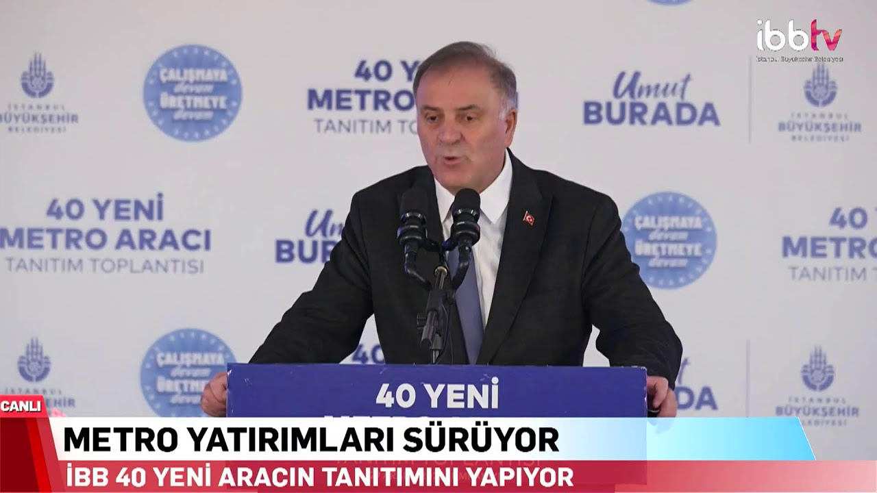 40 ADET METRO ARACIMIZI HİZMETE ALIYORUZ