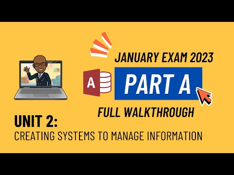 Unit 2 - January 2023 - Part A Walkthrough