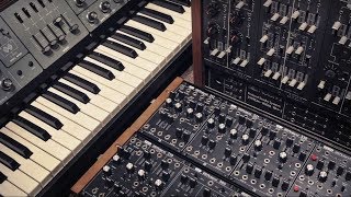 Video thumbnail for Roland System 500 versus vintage System 100m and SH-5 Synthesizers by Alex Ball