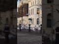 Birdwoman Sparks Seagull Feeding Frenzy
