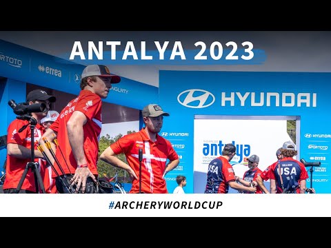 USA v Denmark – compound men team gold | Antalya 2023 World Cup S1