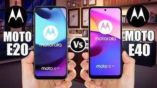 Motorola Moto E20 Vs Motorola Moto E40