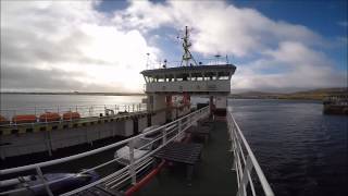 preview picture of video 'Leaving Hoy on the Ferry to Orkney Mainland'