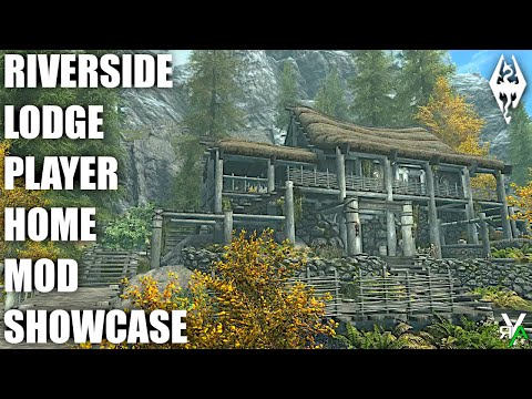 Xbox Skyrim SE: RIVERSIDE LODGE Player Home Mod Showcase
