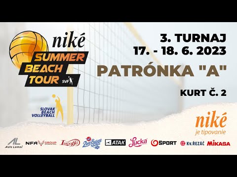 Niké Summer Beach Tour Patrónka A - kurt 2 (17. 6. 2023)
