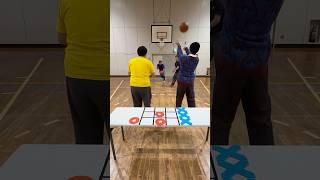 バスケでマルバツゲーム⭕️❌