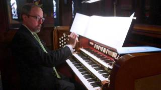 John Cook Paean on Divinum Mysterium | Mark Dwyer Organist | Aeolian-Skinner Pipe Organ