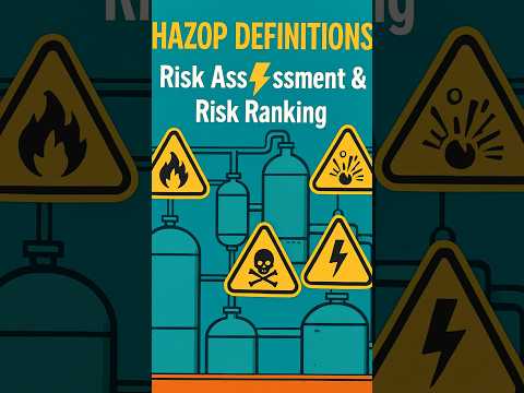 HAZOP Definitions | Risk Assessment & Risk Ranking Explained ⚡