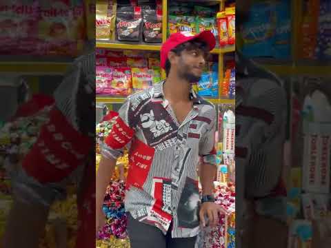 Harsha sai at chocolate shop❤