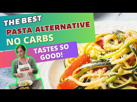 How to make Zucchini Pasta (Zoodles) with Fresh Tomato Sauce