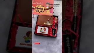 Rakhi Special Gift Hamper For Brother. Customised Rakhi 🎁Gifts