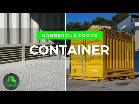 10ft Dangerous Goods Container
