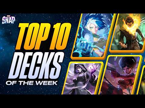 TOP 10 BEST DECKS IN MARVEL SNAP | Weekly Marvel Snap Meta Report #172