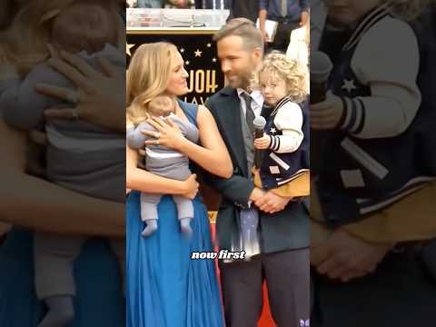 Blake Lively and Ryan Reynolds have four kids.#edits #shorts #celebrity #ryanreynolds