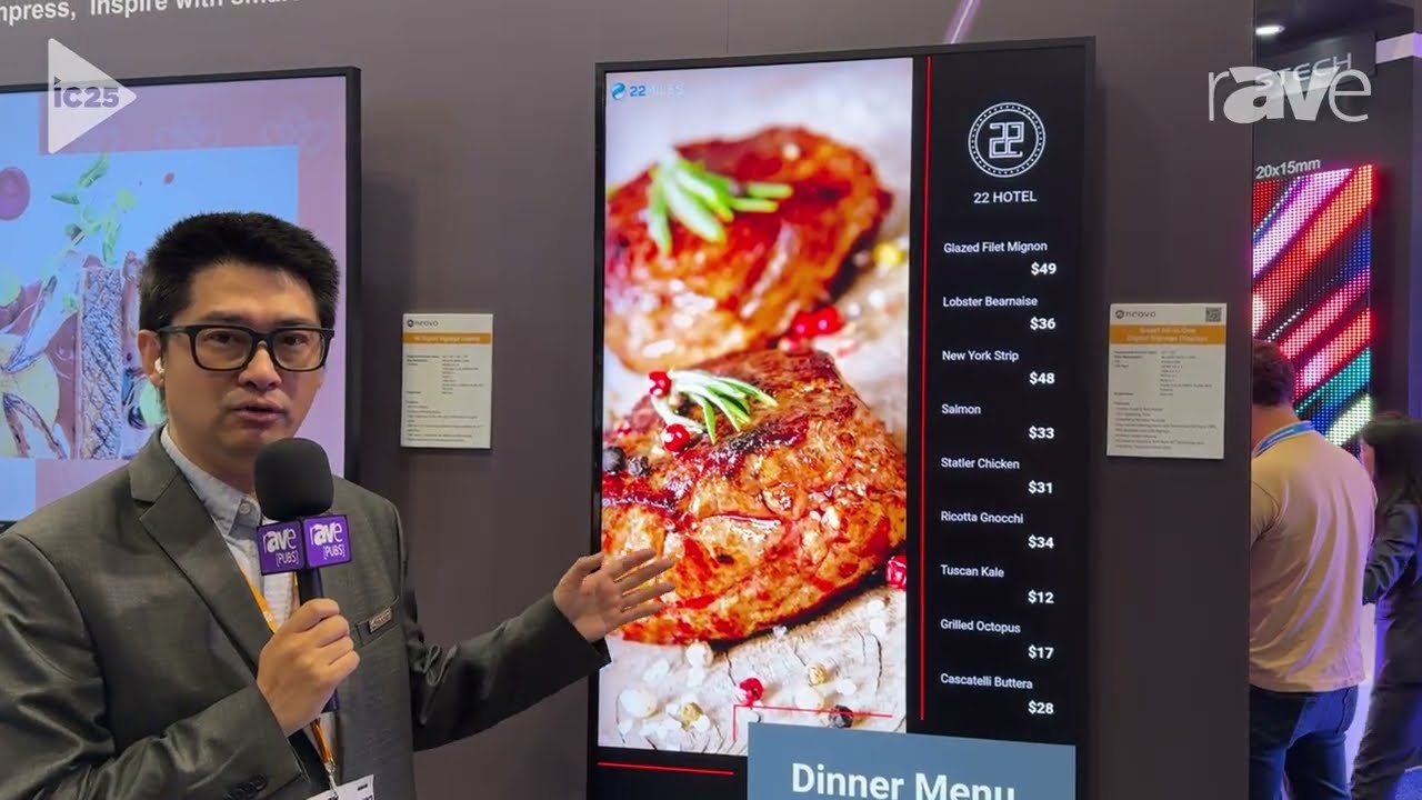 AG Neovo Features DS Series Smart All-in-One Digital Signage Displays