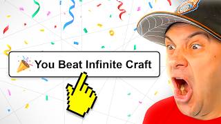 I Actually Beat Infinite Craft!!!