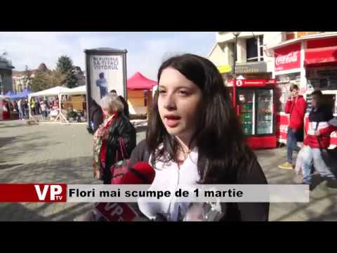Flori mai scumpe de 1 martie